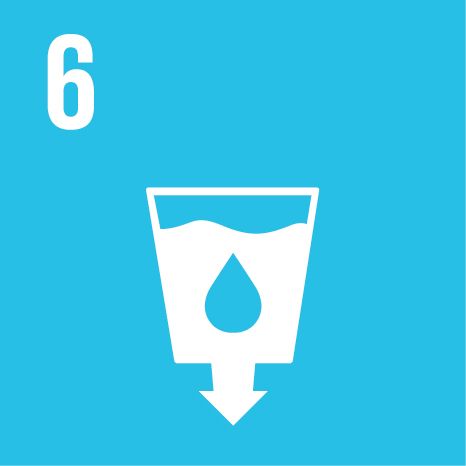 Ziel 6: Sauberes Wasser und sanitäre Einrichtungen Clean Water And Sanitation, Global Goals, Water And Sanitation, Mineral Water, Poster Ideas, Sendai, Messenger Logo, Positive Words, Nature Wallpaper