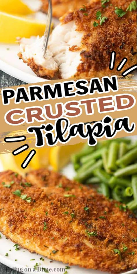 Battered Tilapia Recipes, Talipia Recipes Skillet, Tilipa Recipes, Ways To Cook Tilapia, Fried Tilapia Recipes, Tilapia Dinner, Breaded Tilapia, Tilapia Recipes Easy, Baked Tilapia Recipes