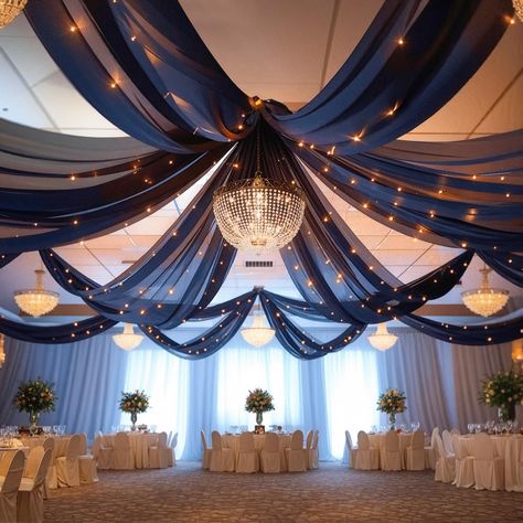 PRICES MAY VARY. 💡 6-Pack Ceiling Drapes for Weddings: 6 panels black ceiling drapes for weddings, each ceiling draping fabric measure for 5 feet width x 10 feet length. Come with curtains light string, turn any empty room into a party-ready venue is to decorate with beautiful, flowy layers of floor to ceiling drapes! 💡 Wedding Ceiling Drapes: Made of WRINKLE FREE premium sheer tulle fabric, best fabric for ceiling draping, adding a very special ambiance, mood, feel, design and tone to the spa Ceiling Drapes Wedding, Drapes For Wedding, Ceiling Drapes, Party Arch, Arch Decoration, Black Ceiling, Wedding Ceremony, Arch, Ceiling