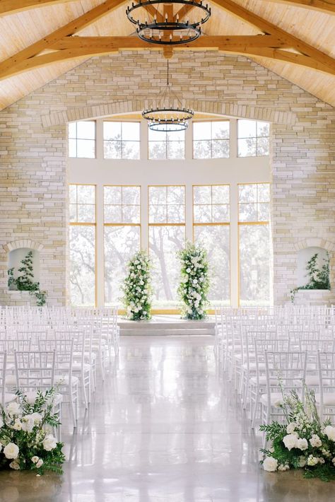 Canyonwood Ridge Wedding, White And Light Blue Wedding, White Flowers With Greenery, Aisle Arrangements, Canyonwood Ridge, Seed Photography, Spring Floral Arrangements, Light Blue Wedding, Loft Wedding