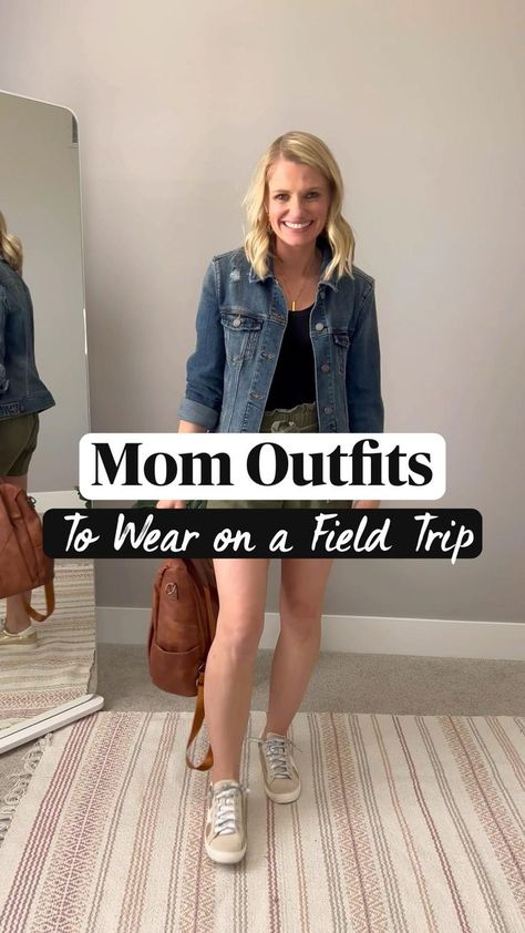 Mom outfits to wear on a field trip! Details are link in blog post! in 2022 | Casual outfits, Mom outfits, Fashion hacks clothes Casual Outfits Mom, Field Trip Outfit, 2022 Casual Outfits, Trip Outfit Summer, Create Capsule Wardrobe, White Shorts Outfit, Outfits Mom, Trip Outfit, Fair Outfits