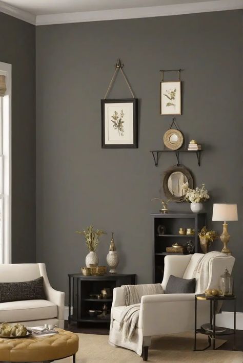 Peppercorn wall paint, Living room paint, Sherwin Williams, Home décor Paint For Living Room Walls, Peppercorn Paint, Living Room 2024, Best Wall Paint, Living Room Transformation, Room Wall Painting, Accent Walls In Living Room, Wall Paint Designs, Wall Paint Colors