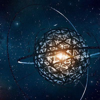 Dyson Sphere, Kardashev Scale, Design Dragon, Planets Art, Spaceship Concept, Futuristic Art, Alien Art, Science Fiction Art, Space Opera