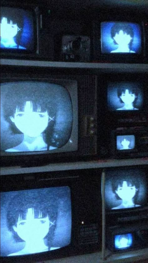 Serial Experiment Lain, Experiment Lain, Whats Wallpaper, Lain Iwakura, Cybercore Aesthetic, Y2k Background, Serial Experiments Lain, Image Swag, Y2k Wallpaper