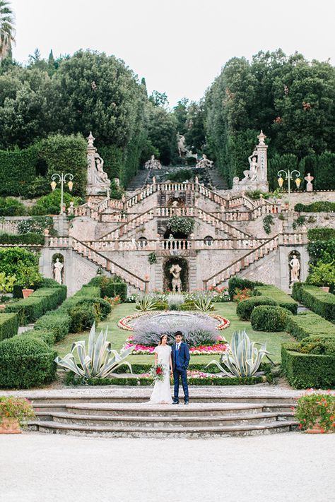 Classical Garden at an Italian Palace | Maria Lamb Photography Italian Palace, Classical Garden, Boda Mexicana, Tuscan Wedding, Garden Wedding Venue, Villa Wedding, Inexpensive Wedding Venues, Destination Wedding Inspiration, Destination Wedding Locations