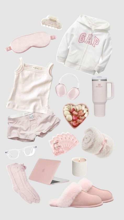 Not MINE Comfy Coquette, Lalala Girl, Sleep Fits, Relaxing Night, Pink Stuff, Cute Lazy Day Outfits, Lazy Day Outfits, Cute Preppy Outfits, Simple Trendy Outfits