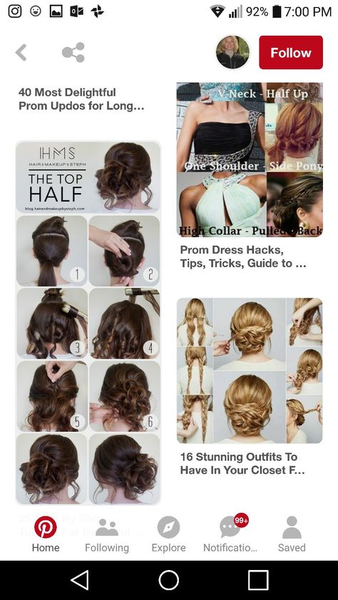 Hairstyles Dress Hairstyle, Side Pony, High Neck Collar, Prom Updos, Dress Hairstyles, Stunning Outfits, Half Up, Neck Collar, Collar Dress