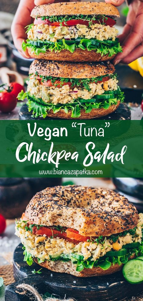 Chickpea Salad Sandwich Vegan, Vegan Tuna Sandwich, Vegan Tuna Salad Chickpeas, Chickpea Tuna Salad Vegan, Litha Ideas, Chickpea Salads, Tuna Chickpea, Vegan Chickpea Tuna, Vegan Tuna Salad