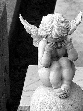 Little Cherub Crying Angel, Cemetery Angels, Cemetery Statues, Weeping Angel, I Believe In Angels, Angel Statue, Angel Sculpture, Cemetery Art, Ange Demon