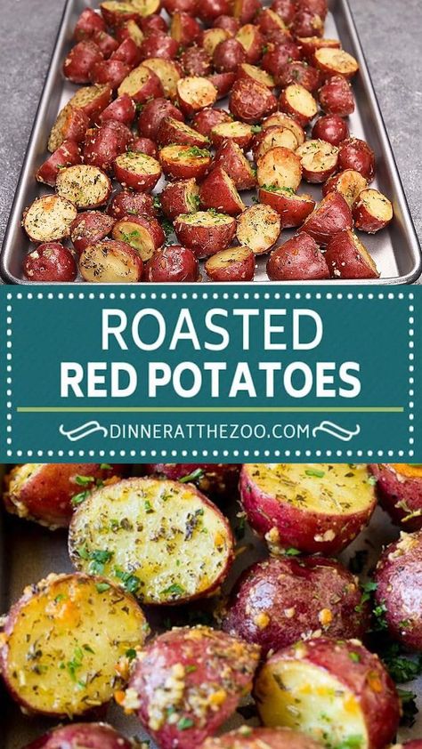 Red Potato Recipes, Red Potato, Roasted Red Potatoes, Potato Recipes Side Dishes, Potato Side Dishes, Health Dinner Recipes, Idee Pasto Sano, Red Potatoes, Mexican Food Recipes Authentic