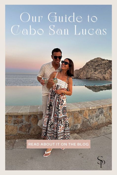 Planning a vacation to Cabo San Lucas? Need to know where to stay, where to eat, and what to pack? I've put together a guide with our favorite resort, restaurants, excursions, and everything we wore. Hopefully, this helps take some of the stress off of your planning process and makes your trip as enjoyable as possible! Check out the blog for all of the details! Cabo Style Outfit Ideas, Cabo Resort Outfits, Outfits For Cabo San Lucas, Los Cabos Mexico Outfits, Cabo Outfits Vacation Style, Cabo San Lucas Outfits, Cabo Outfits, Cabo Resorts, Beach Ware