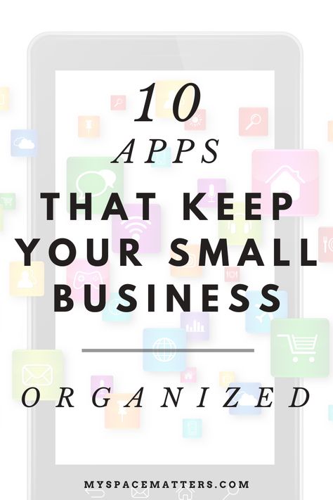 Apps For Small Business, Small Business Expenses, Small Business Apps, Professional Organizer Business, Business Tracker, Professional Organizing, Small Business Tools, Startup Business Plan, Small Business Organization