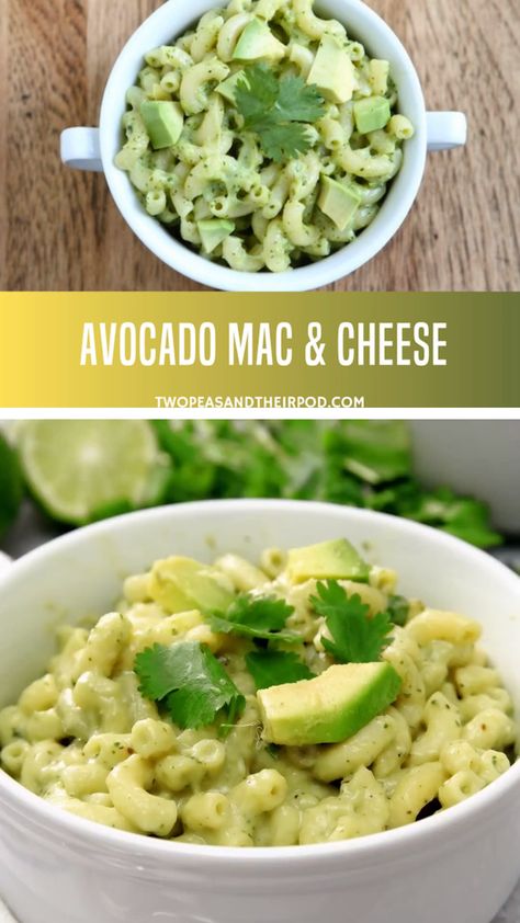 Makaroni Keju, Avocado Mac And Cheese, Resep Pasta, Cheese Vegan, Resep Seafood, Healthy Nutrition Plan, Vegan Mac And Cheese, Delicious Pasta, Vegan Gluten Free Recipes