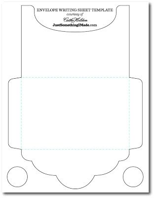 Envelope Writing Sheets: Free Images! | Cathe Holden’s Inspired Barn Gift Card Envelope Template, Envelope Writing, Envelope Templates, Photo Envelope, Craft Templates, Upcycle Books, Diy Envelope, Envelope Punch Board, Envelope Template