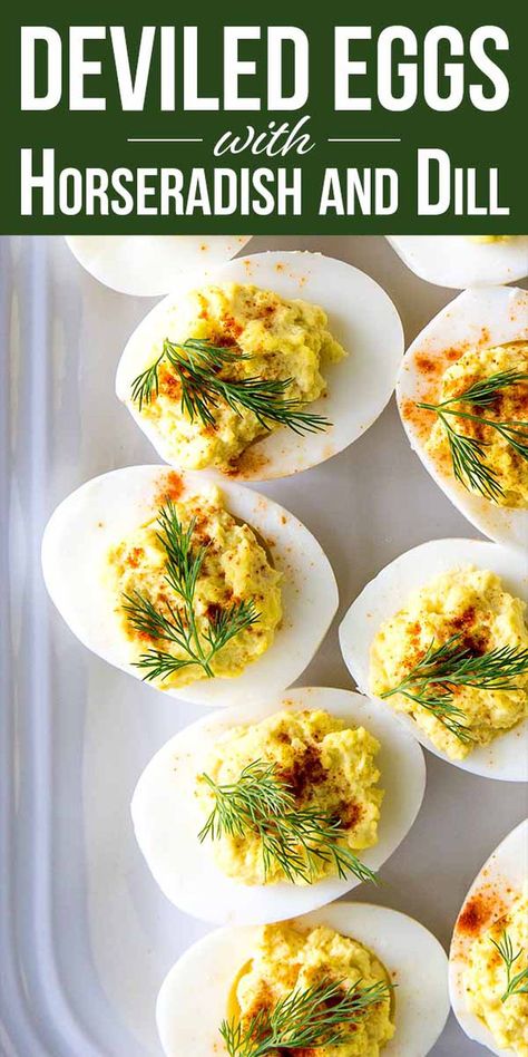 Deviled Eggs With Horseradish, Deviled Eggs With Relish, Horseradish Deviled Eggs, Devil Eggs, Deviled Eggs Recipe Easy, Devilled Eggs Recipe Best, Deviled Eggs Recipe Classic, Pub Grub, Devilled Eggs