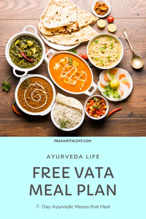 Ayurveda Recipes Vata, Ayurvedic Diet Vata, Vata Dosha Recipes, Vata Dosha Diet, Aryuvedic Recipes, Ayurvedic Recipes Vata, Vata Diet, Meal Template, Ayurvedic Breakfast