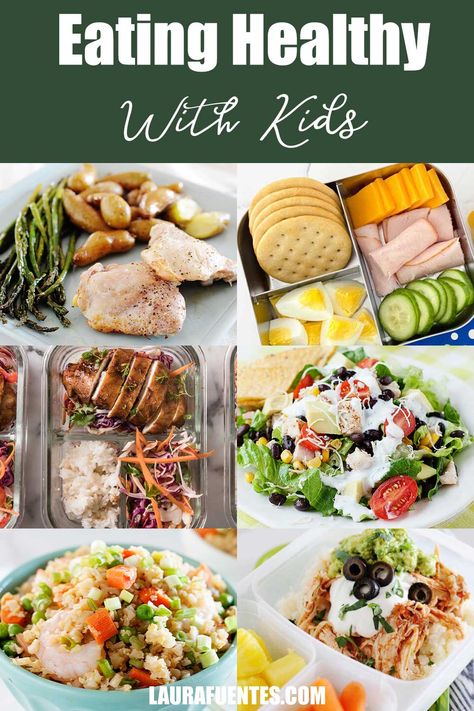 how to start eating healthy with kids Healthy Meal Prep For Family Of 4, Clean Eating Kid Friendly, Clean Eating Family Dinners, Whole Food Meals For Kids, Whole Food Lunches For Kids, Family Friendly Healthy Meals, Easy Healthy Kid Friendly Dinners, Kid Friendly Healthy Dinners, Kid Friendly Healthy Meals