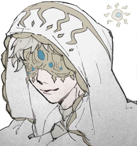 Seer Fanart Identity V, Blindfold Reference, Blindfold Character Design, Eyepatch Drawing Reference, Blindfolded Character, Eli Clark Icon, Blindfold Design, Eyepatch Character Design, Blindfolded Character Art