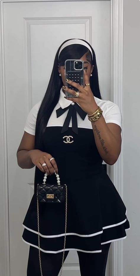 IG: bronnniee Cute Outfits Baddie, Preppy Baddie, Cute Professional Outfits, Sweet 17, Outfits Baddie, Cute Birthday Outfits, Baddie Outfits Ideas, Fasion Outfits, Spice It Up