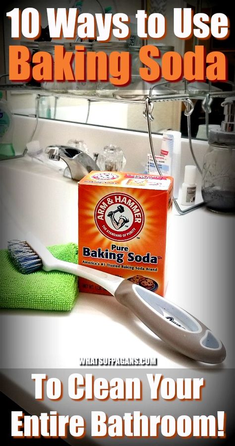 Using baking soda for bathroom cleaning is just smart! Learn some of my favorite cleaning bathrooms with baking soda recipes! Many use vinegar or peroxide or other common ingredients. #bathrooms #cleaning #cleaningtips #springcleaning #bakingsoda Baking Soda Cleaning Bathroom, Baking Soda Shower Cleaner, How To Clean With Baking Soda, Cleaning With Baking Soda, Baking Soda Drain Cleaner, Diy Shampoo Recipe, Baking Soda Cleaner, Cleaning Bathroom Tiles, Baking Soda And Vinegar