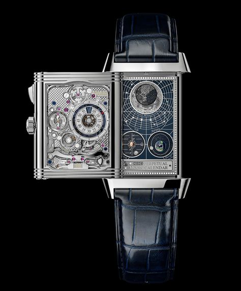 Four Faces Have I: Jaeger-LeCoultre’s Hybris Mechanica Calibre 185 is the Most Complex Reverso Ever | WatchTime - USA's No.1 Watch Magazine Jaeger Lecoultre Reverso, Jaeger Lecoultre Watches, Vintage Omega, Jaeger Lecoultre, Gongs, Watches Unique, The Watch, Funky Jewelry, Luxury Watches For Men