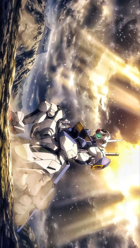 Gundam / Miorine / Suletta / Aerial / Lockscreen / Anime Aerial Gundam Art, Gundam Aerial Wallpaper, Gundam Miorine, Witch From Mercury Wallpaper, Suletta Mercury Icon, Suletta Mercury X Miorine, Suletta Mercury Gundam, Mercury Wallpaper, Aerial Gundam