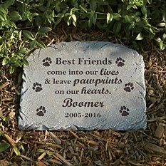 Memorial Markers, Memorial Garden Stones, Pet Grave Markers, Pet Memorial Stones, Dog Heaven, Dog Memorial Gift, Garden Markers, Memorial Stones, Memorial Garden