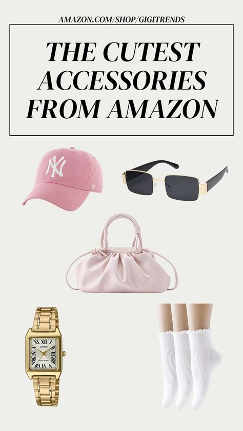 Amazon Fashion Finds, Cute Amazon Finds, Amazon Fashion, Amazon Must Haves, Aesthetic Amazon Finds, Pink Amazon Finds, Pink Aesthetic, That Girl Aesthetic, It Girl Style, It Girl Amazon Finds Amazon Shopping List, Cute Stuff On Amazon, Amazon Girly Finds, Amazon Must Haves Aesthetic, Amazon Wishlist Ideas, Pink Amazon Finds, Must Haves Aesthetic, Amazon Must Haves Clothes, Cool Amazon Finds