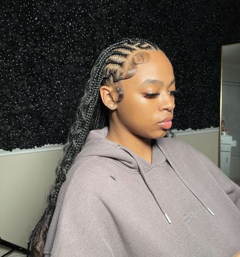 Quick Braids, Short Natural Curly Hair, Hair Plugs, Goddess Braids Hairstyles, Box Braids Hairstyles For Black Women, Fulani Braids, Pretty Braided Hairstyles, Cool Braids, Natural Hair Styles Easy