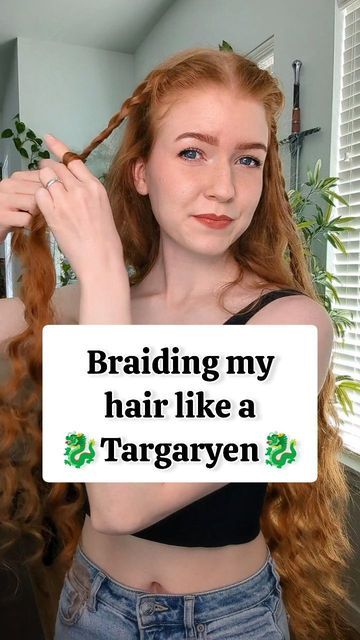 Easy Elf Hairstyles, Traditional Irish Hairstyles, Half Braid Hairstyles, Irish Braids, Cersei Lannister Hair, Viking Braids Female, Easy Viking Hair, Celtic Hairstyles, Elf Hairstyles