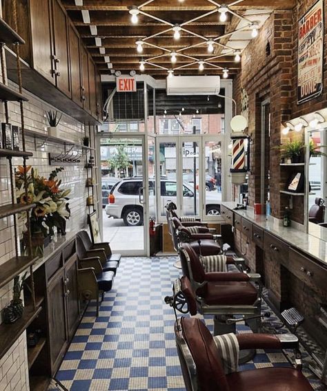 Barbershop Design Interior, Best Barber Shop, Barber Shop Interior, Hair Salon Interior, Barbershop Design, Barber Shop Decor, Best Barber, Interior Design Software, Beauty Salon Interior