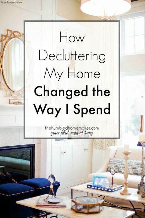 Decluttering has changed more than just the look of my home…it’s also saved me money by changing my spending habits! Office Desk Organization, One Bedroom House, Diy Rangement, Declutter Home, Decluttering Ideas, Declutter Challenge, Decluttering Tips, How To Declutter, Declutter Your Life