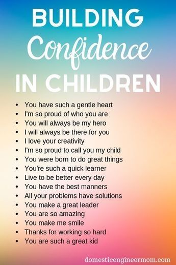 How To Build Confidence, Positive Affirmations For Kids, Parenting Knowledge, Building Confidence, Affirmations For Kids, Parenting Inspiration, Mindfulness For Kids, Conscious Parenting, Smart Parenting