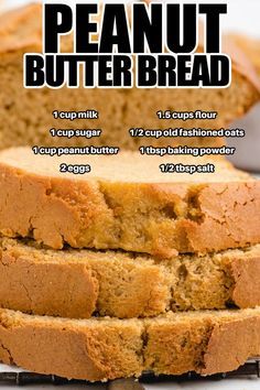 Peanut Butter Bread, Spaceships And Laser Beams, Butter Bread, Sliced Bread, Homemade Peanut Butter, Bread Machine Recipes, Bread Recipes Sweet, Peanut Butter Recipes, Lost 100 Pounds