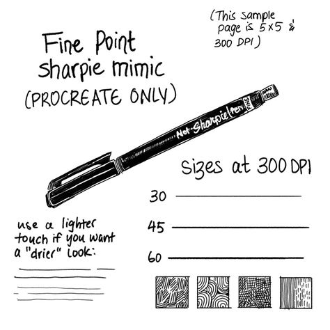 sharpie fine pen mimic for your comics (procreate only!) - Wendy's Ko-fi Shop - Ko-fi ❤️ Where creators get support from fans through donations, memberships, shop sales and more! The original 'Buy Me a Coffee' Page. Procreate Ink Brushes, Best Brush Pens, Clip Studio Paint Brushes, Family Portrait Drawing, Ibispaint Brushes, Best Procreate Brushes, Procreate Tips, Procreate Ipad Tutorials, Skin Paint