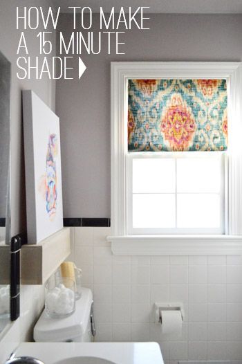 DIY window shade | Young House Love Rooms Simple, Diy Window Shades, Drapery Ideas, Sew Ideas, Teen Rooms, Mini Loft, Young House Love, Curtain Ideas, Diy Window