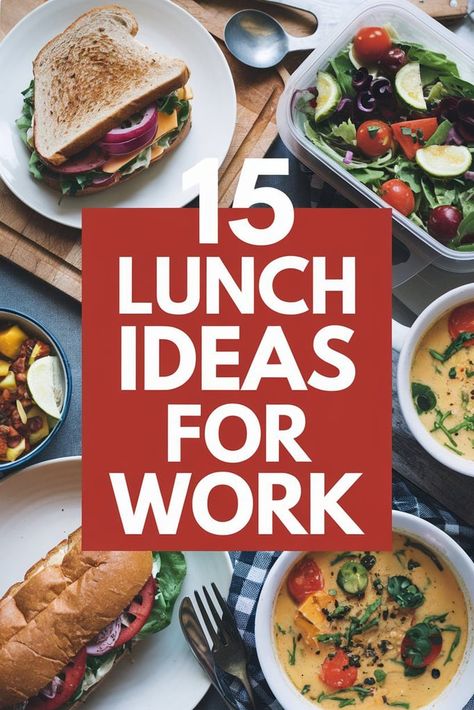 Lunch ideas for work to boost productivity and satisfaction. Discover portable, easy-to-pack meals that stay fresh. Explore meal prep strategies for grab-and-go options. Find desk-friendly recipes, from salads to bento boxes. Learn about microwave-safe dishes and cold lunch alternatives. Easy And Healthy Lunch Ideas, Healthy Office Lunch, Work Lunch Ideas, Work Lunch Recipes, Office Meals, Refreshing Salads, Boring Office, Noodle Salad Cold, Greek Yogurt Chicken Salad