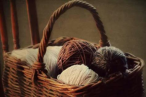 Grandma Knitting, Brown Farmhouse, Brown Cottage, Grandmother House, Tasha Tudor, Woodland Cottage, Cozy Things, Brown House, Knitting Aesthetic