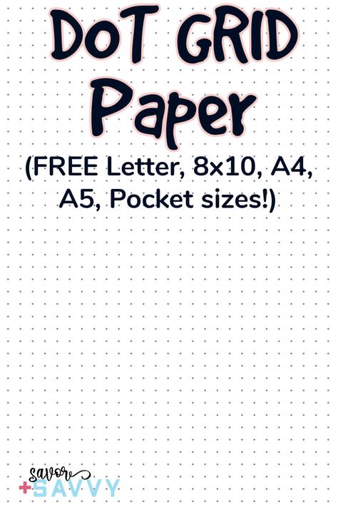 Download free dot grid paper in 5 sizes Letter, 8x10, A4, A5, Pocket Size for your bullet journaling and planners. Dotted Journal Paper, Grid Paper Printable, Free Paper Printables, Simple Journal, Dot Grid Paper, Bullet Journal Paper, Dot Grid Journal, Bullet Journal Aesthetic, Bullet Journal Diy