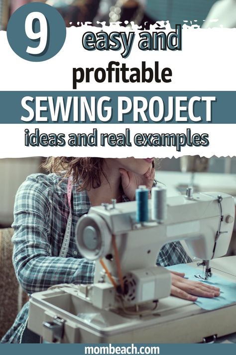 9 Profitable Sewing Project Ideas to Sell with Real Examples Remote Jobs No Experience, Easy Small Business Ideas, Ideas To Sell, Sewing Project Ideas, Starting Small Business, Job Work, Sewing Design, Part Time Jobs, Small Business Ideas