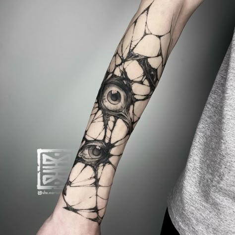 Dark Tattoo Designs, Dark Tattoo Ideas, Gotik Tattoo, Feminine Skull Tattoos, Shadow Tattoo, Feminine Tattoo Sleeves, Gothic Elegance, Wicked Tattoos, Scary Tattoos