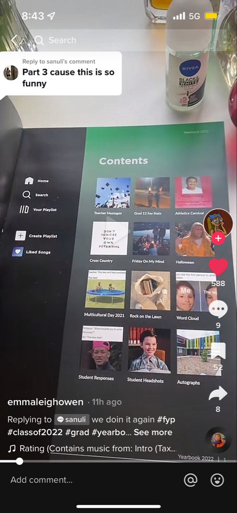 Teacher Of The Year Yearbook Page, Netflix Magazine Layout, Yearbook Themes For 2024, Yearbook Intro Page Ideas, Hear The Year Yearbook, Year Book Pages Ideas, Trendy Yearbook Themes, Yearbook Section Ideas, Taylor Swift Yearbook Theme