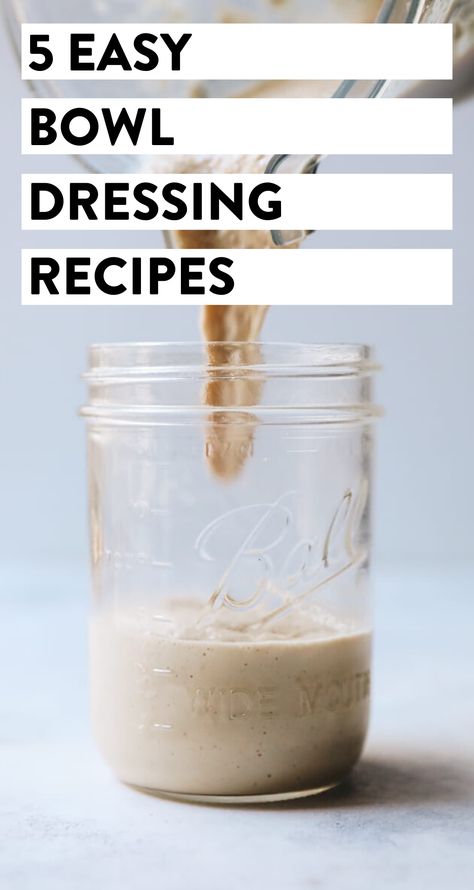 Dressing For Rice Bowl, Asian Bowl Dressing, Grain Bowl Dressing Recipes, Yogurt Sauce For Rice Bowl, Easy Buddha Bowl Sauce, Dressing For Bowls, Rice Bowl Dressing Sauce Recipes, Rice Bowl Sauce Recipes, Rice Bowl Dressing