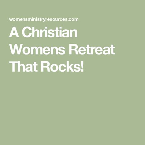 A Christian Womens Retreat That Rocks! Planning A Womens Retreat, Retreat Themes For Women, Womens Retreat Aesthetic, Christian Retreat Activities, Christian Retreat Themes, Womens Retreat Gifts, Womens Retreat Themes, Women Retreat, Retreat Activities