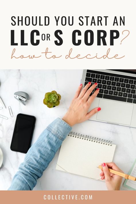 When you’re starting a new business or taking steps to register with your state, you have a big decision to make: should you start an LLC or an S Corp? Both LLCs and S Corps provide significant legal and financial benefits. Depending on your income, however, the right choice could easily save you thousands of dollars per year on taxes. Follow along to learn more about the differences between LLCs and S Corps and which could be the best option for your business. Difference Between Llc And Corporation, Starting A Llc, Starting A Llc Business, Bookkeeping Business Templates, Creating An Llc, Llc Taxes Small Businesses, S Corp Vs Llc, Start Llc, Llc Business Tips