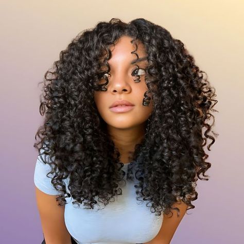 Shoulder Length Curly Hair With Face Framing Layers Coily Hair, Curly Face Frame Layers, Curly Haircuts Women Long, Round Face With Curly Hair, Curly Haircut Inspo Natural Curls, Curly Cut Inspiration, Curly Front Pieces, Curly Cut Inspo Pics, Haïr Cut For Long Curly Hair