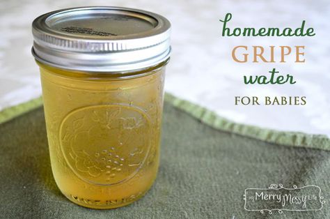 All Natural Homemade Gripe Water for Colic in Babies Ginger Lemon Tea, Baby Remedies, Gripe Water, Colic Baby, Chamomile Tea, Homemade Remedies, Homemade Baby, Water Recipes, Acid Reflux