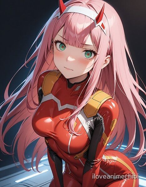 This is my Cute Zero Two #4 Fanart. Follow me at pinterest.com/iloveanimechibi #anime #waifu #female #babe #chic #wife #darling #iloveanimechibi #cute #kawaii #beautiful #lovely #adorable #aesthetic #ZeroTwo Zerotwo Fanart, Cute Zero Two, Adorable Aesthetic, Zero 2, Zero Two, Darling In The Franxx, Bunny Girl, I Love Anime, Cute Kawaii