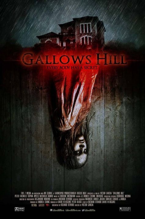 Horror Movie "Gallows Hill" coming soon http://fb.me/HorrorMoviesList… Upcoming Horror Movies, Terror Movies, Slasher Movies, Best Horror Movies, Horror Posters, Movie Shots, Classic Horror Movies, Horror Movie Posters, Best Horrors