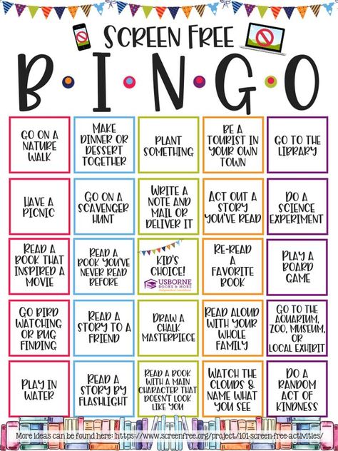 Fun Bingo Ideas, Bingo Ideas, Family Bingo, Bingo Challenge, Spend Time With Family, Bingo For Kids, Choice Board, Summer Schedule, Book Corner